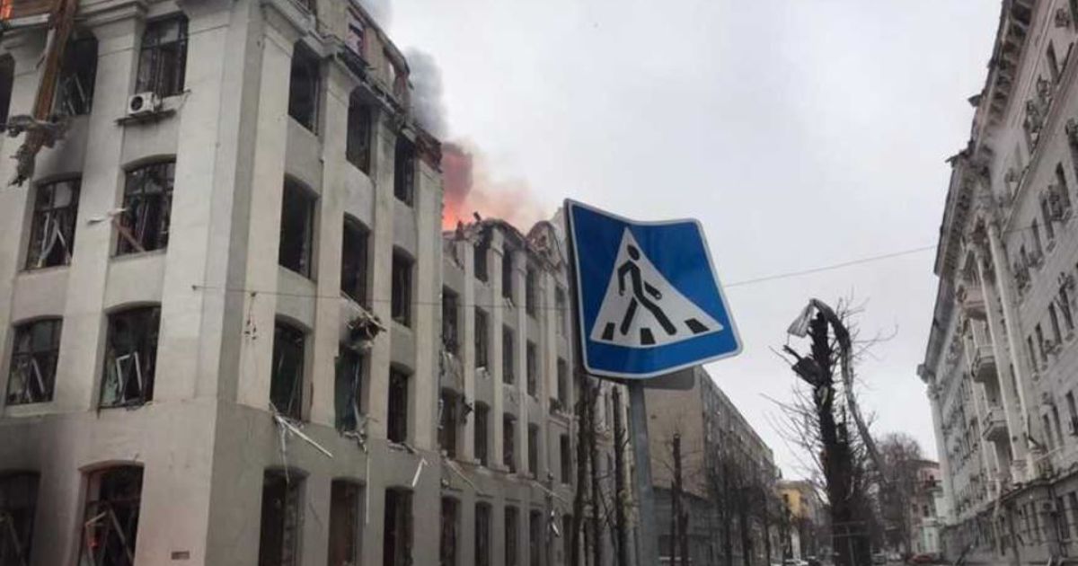 обстрел Харькова