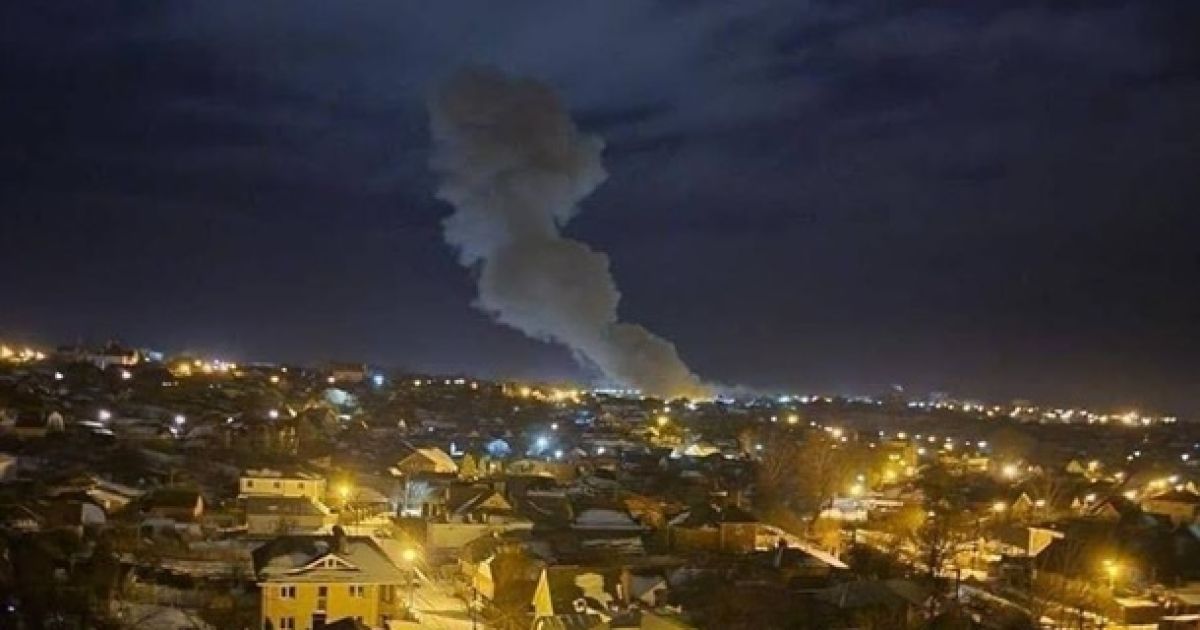 Ночной авиаудар по Сумам