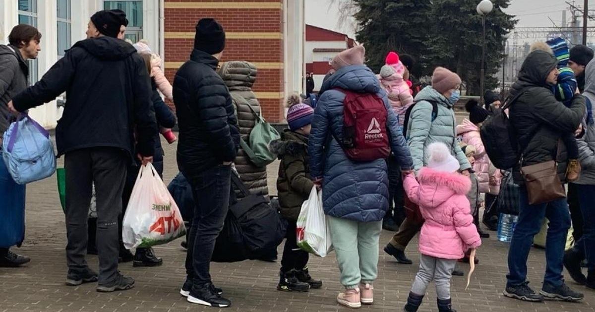 Эвакуация мирного населения