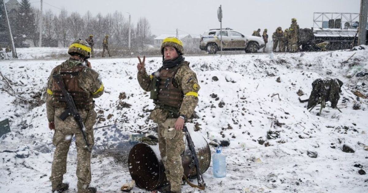 Украинские военные