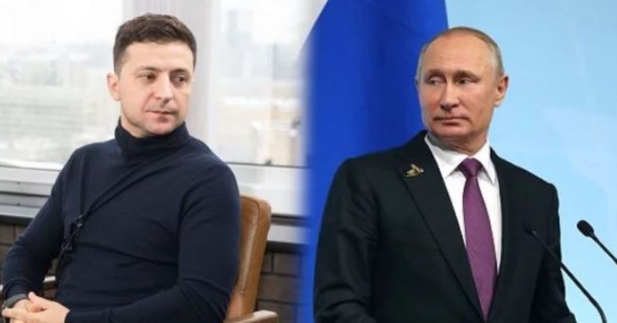 Зеленский, Путин