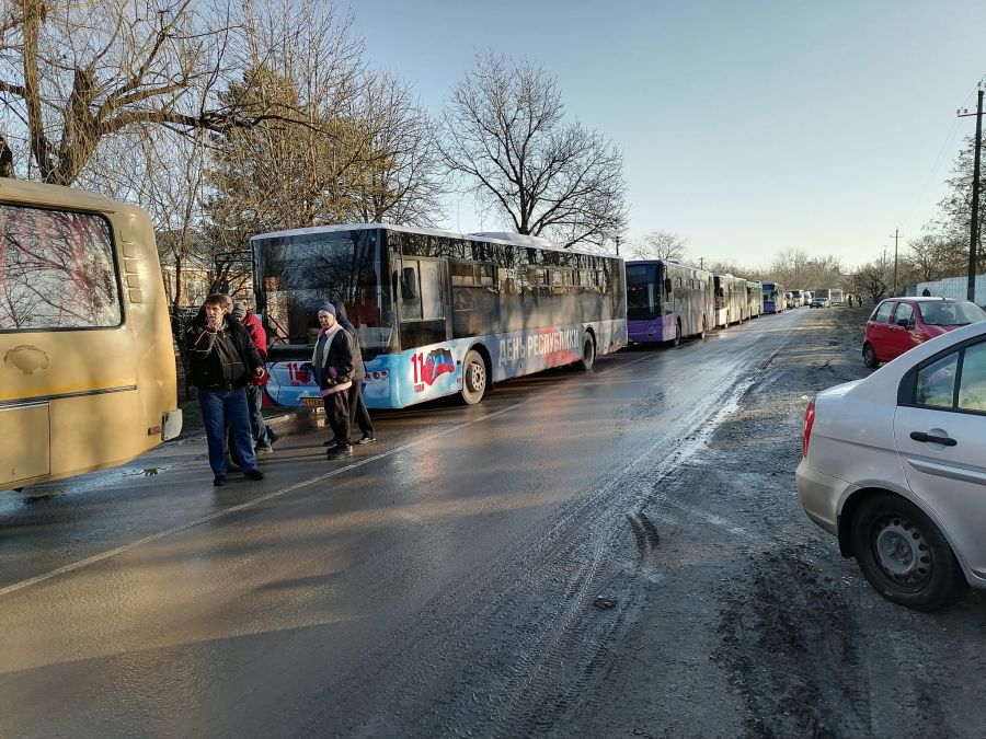 Эвакуация автобусами отменена