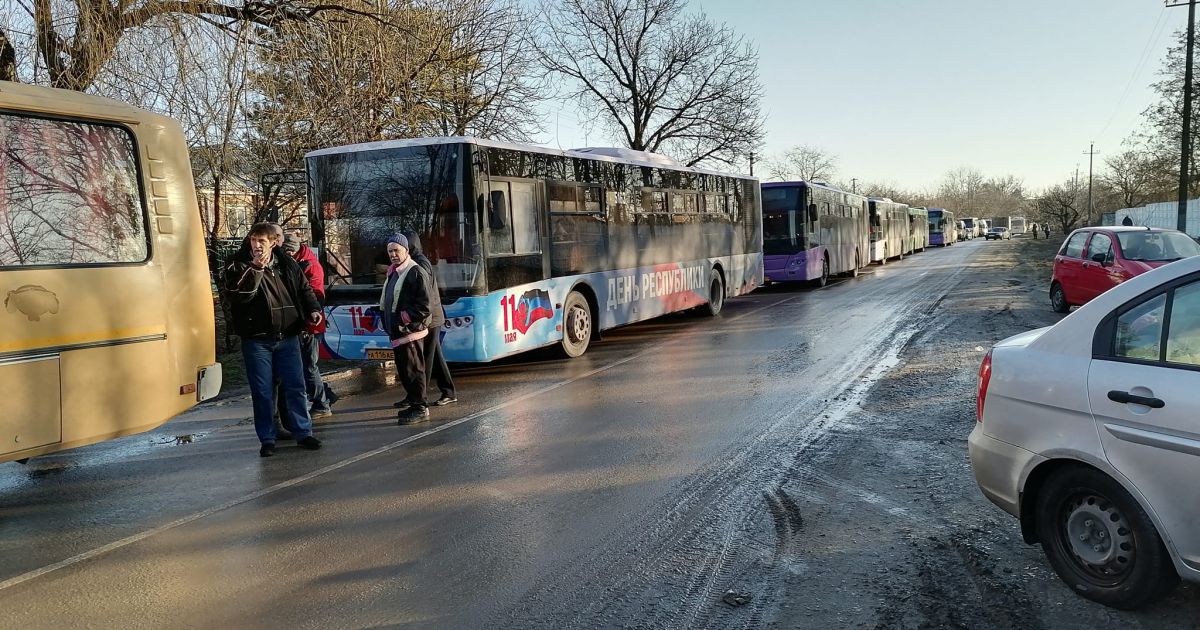 Эвакуация автобусами отменена