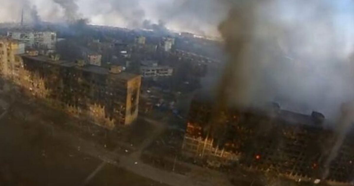 Мариуполь под новыми обстрелами