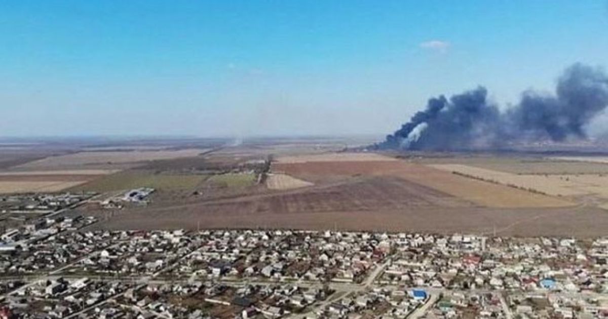 Под Херсоном уничтожили российские вертолеты
