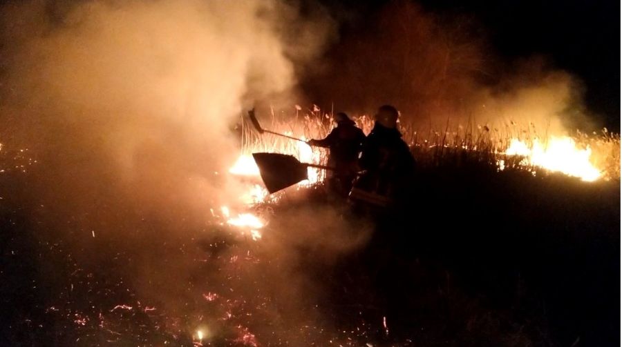 Пожар в Сумской области