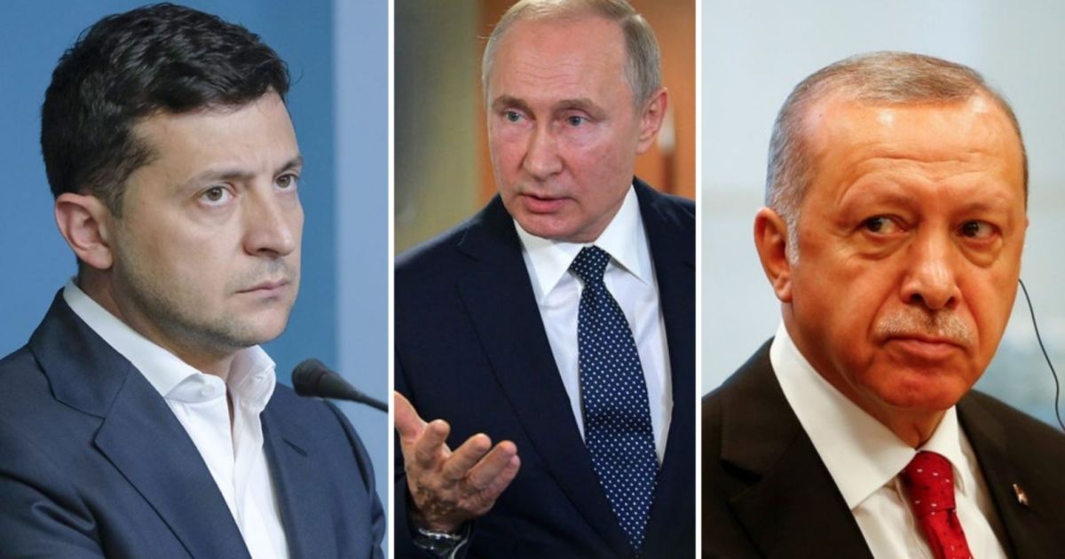 Зеленский, Путин, Эрдоган
