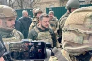 Зеленский в Буче