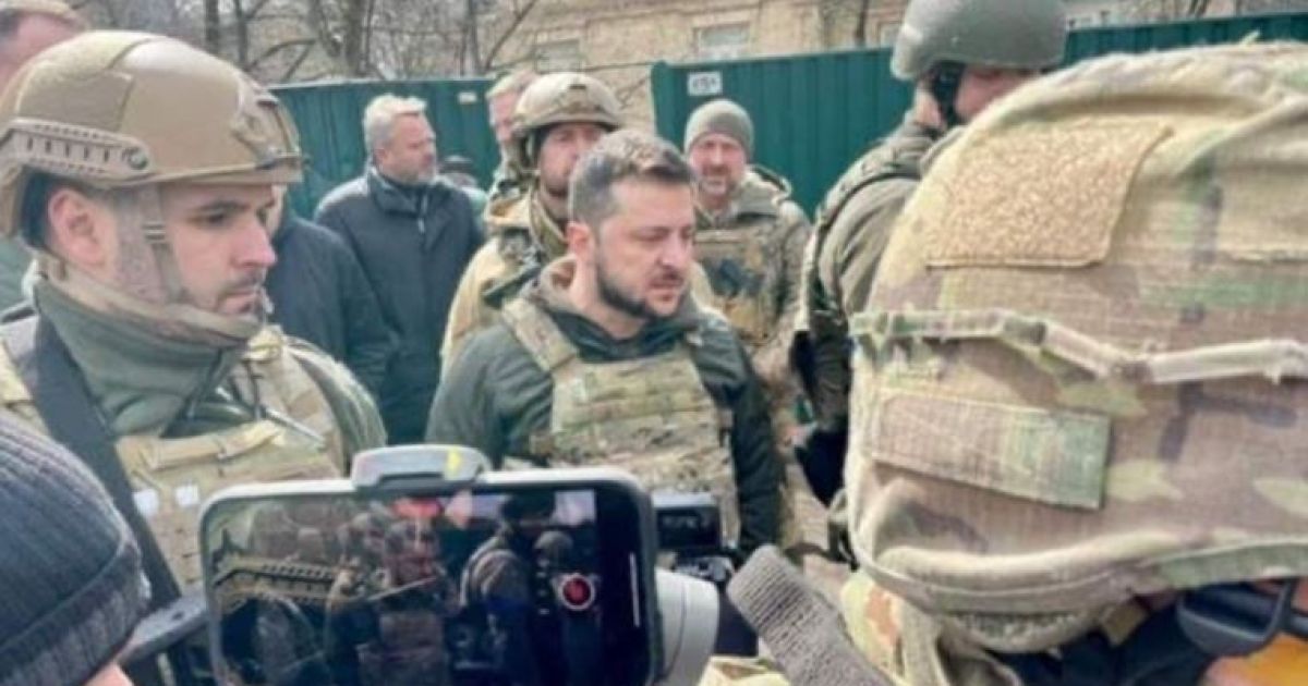 Зеленский в Буче
