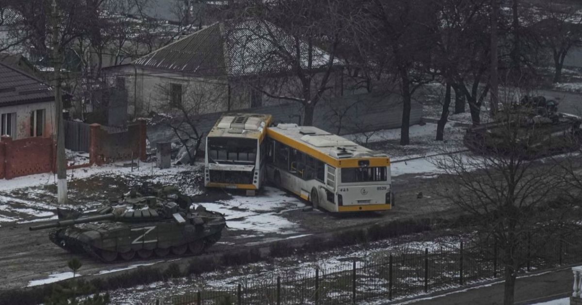 обстрел Мариуполя
