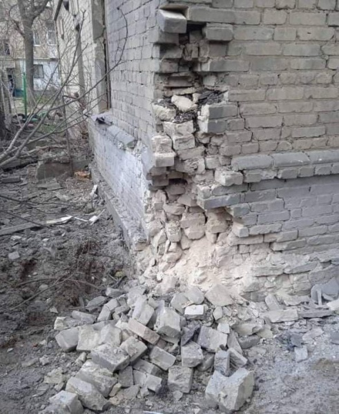 Обстрел на Донбассе