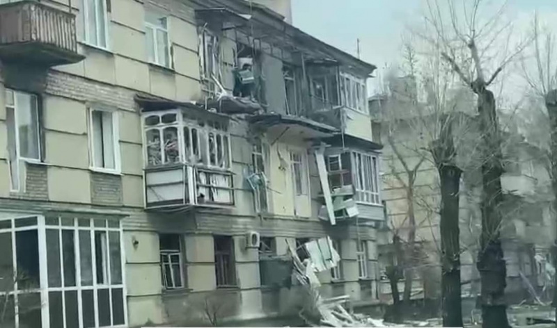 Обстрел на Донбассе