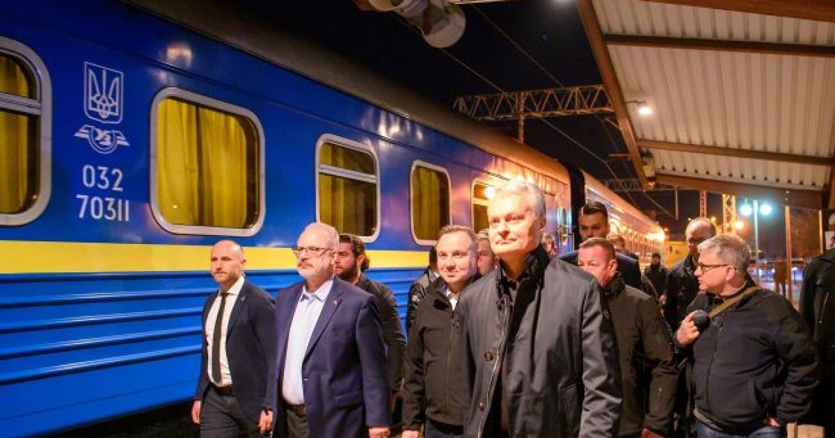 Визит четырех президентов в Киев