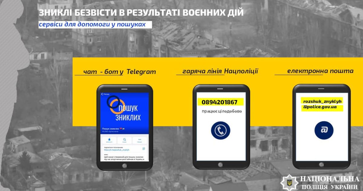 пропавшие без вести во время войны
