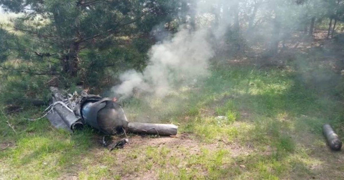 над Днепропетровщиной сбили вражескую ракету