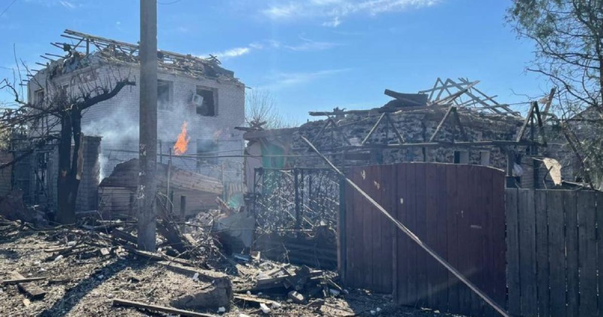Удар по жилому сектору