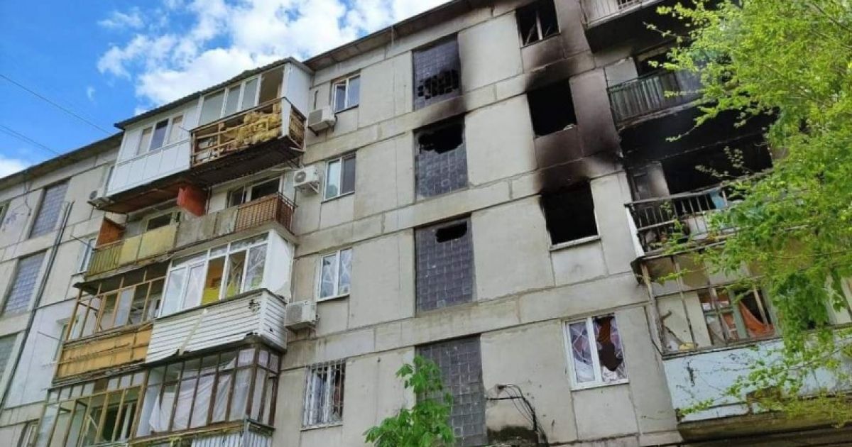 Обстрел на Луганщине
