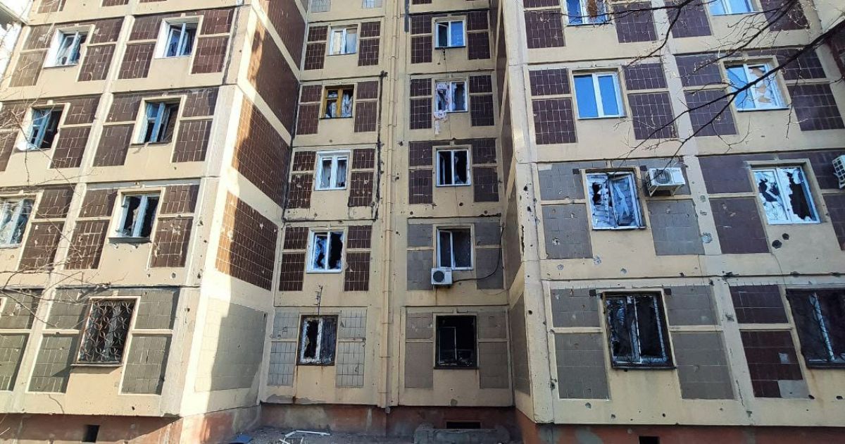Обстрел на Донбассе