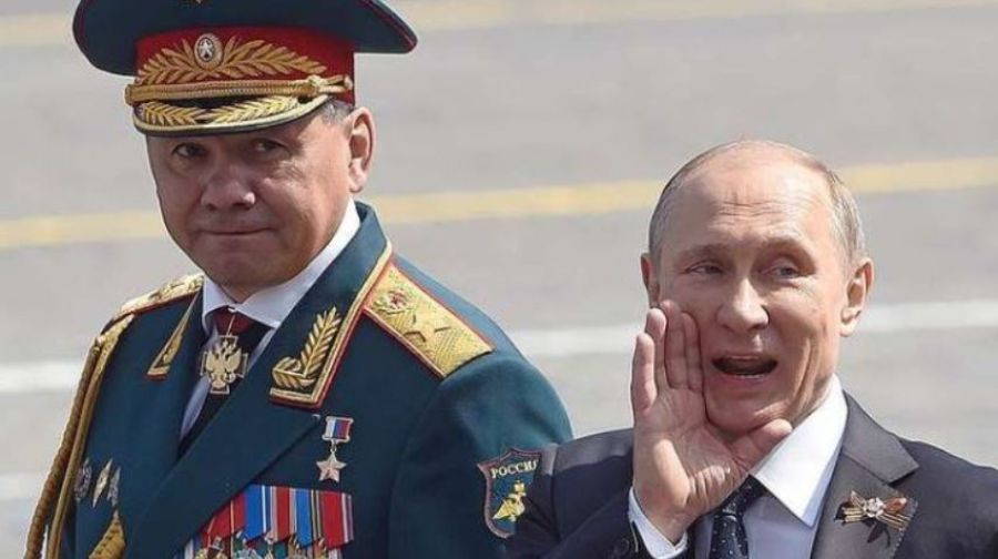 Путин на параде