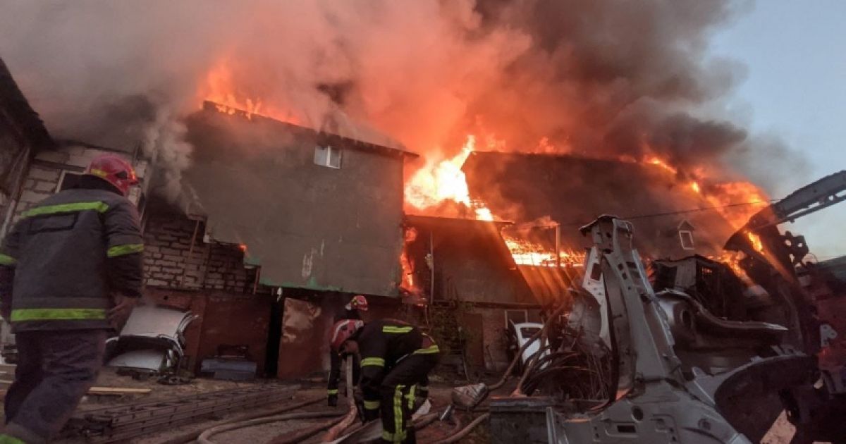 Пожар в гостинице