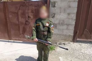 расстрел фашиста