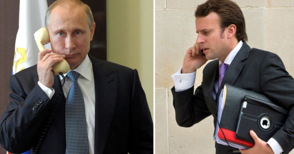 Путин, Макрон