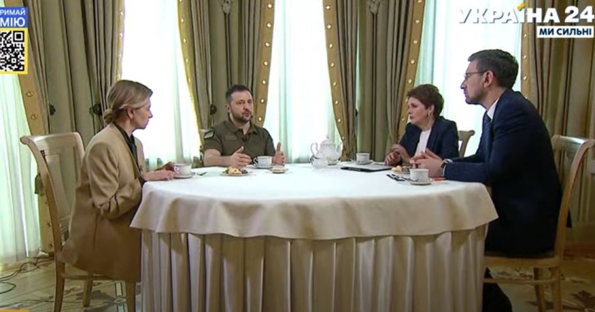 Зеленский и жена