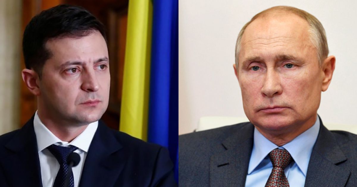 Зеленский и Путин