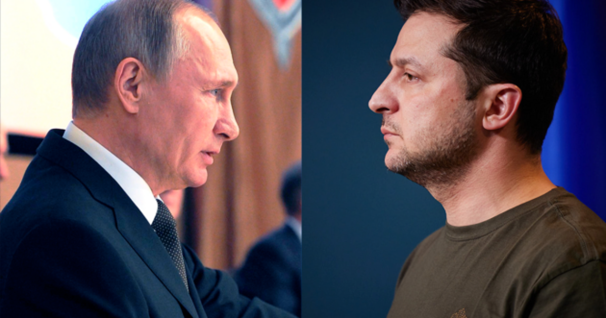 Зеленский и Путин