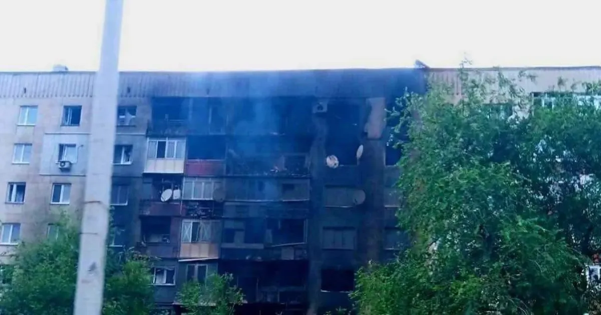 Луганская область под обстрелом