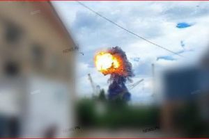 ракетный удар по Николаеву