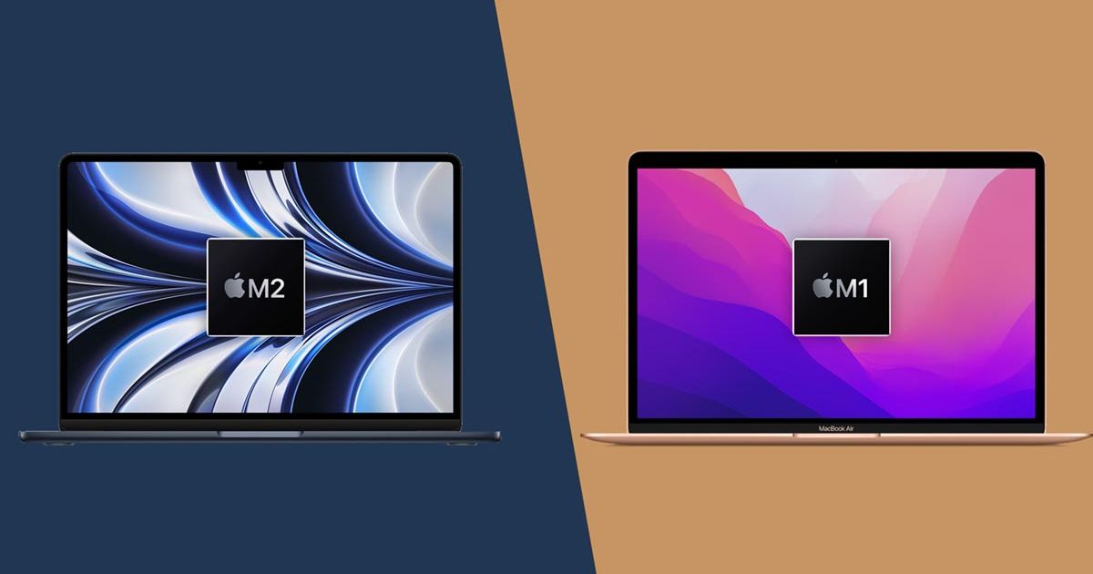MacBook Air M2 и MacBook Air M1