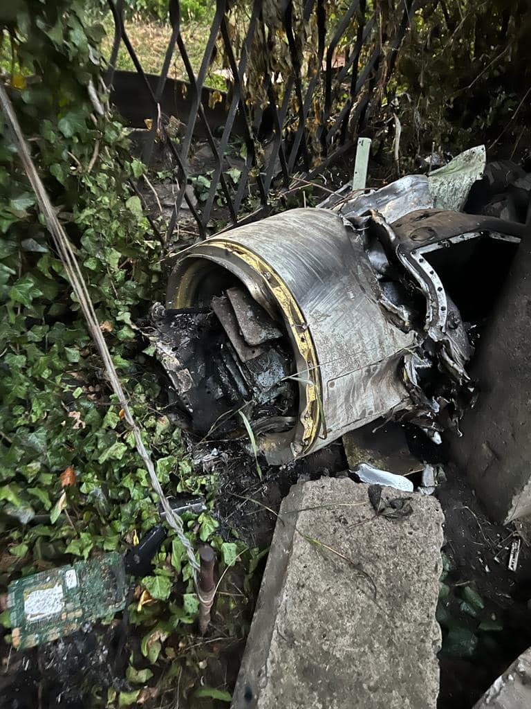 Снаряд попал в жилой сектор