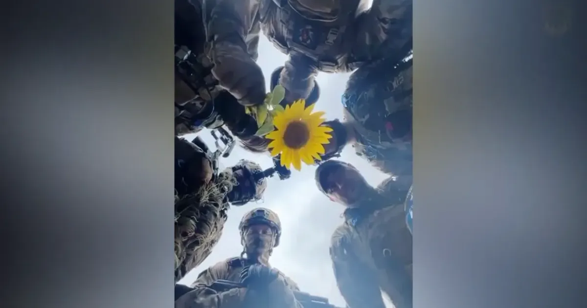 Украинские бойцы записали обращение