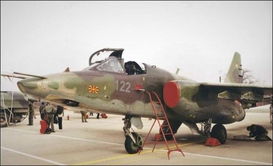 Су-25, Северная Македония