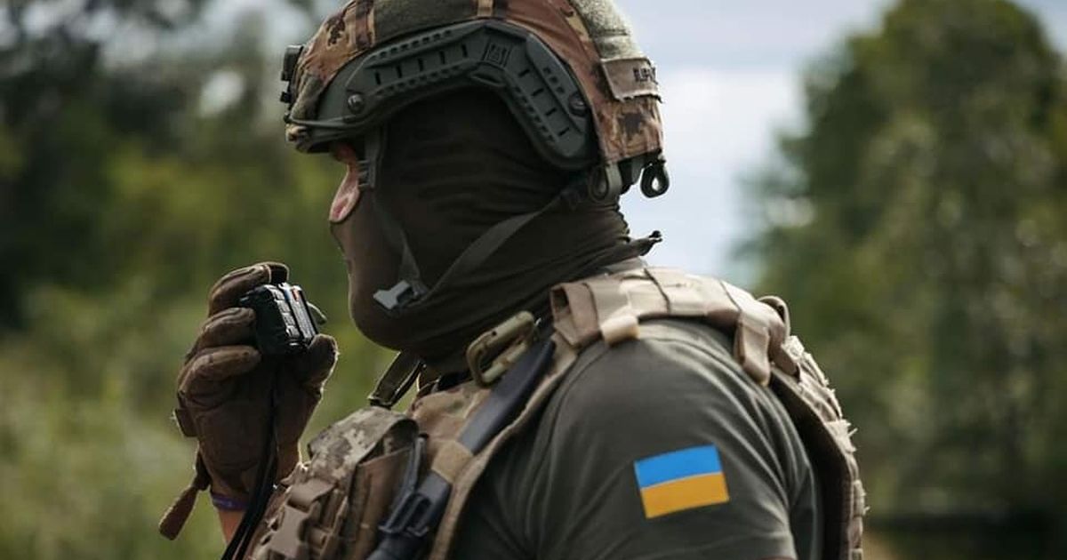 Украинские бойцы