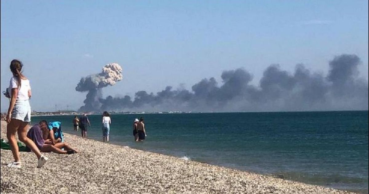 взрыв в Крыму