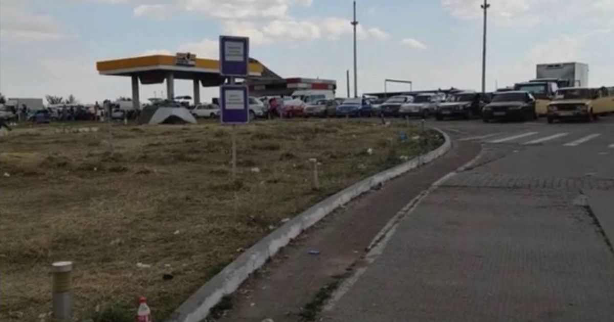 Блокпост в Васильевке