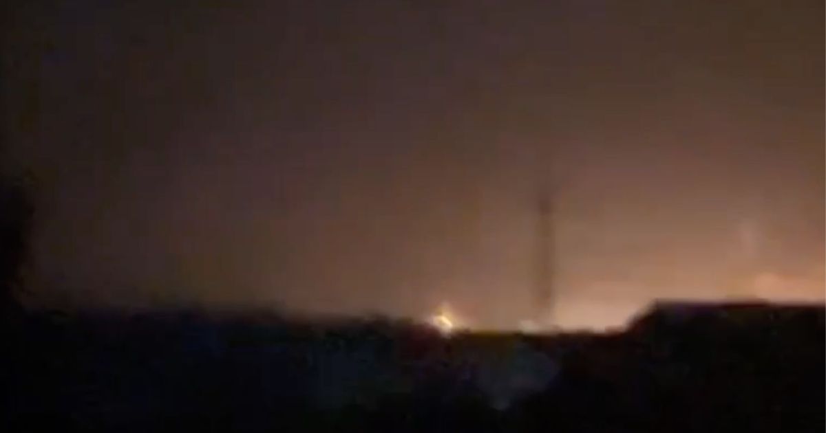 Пожар в Донецкой области