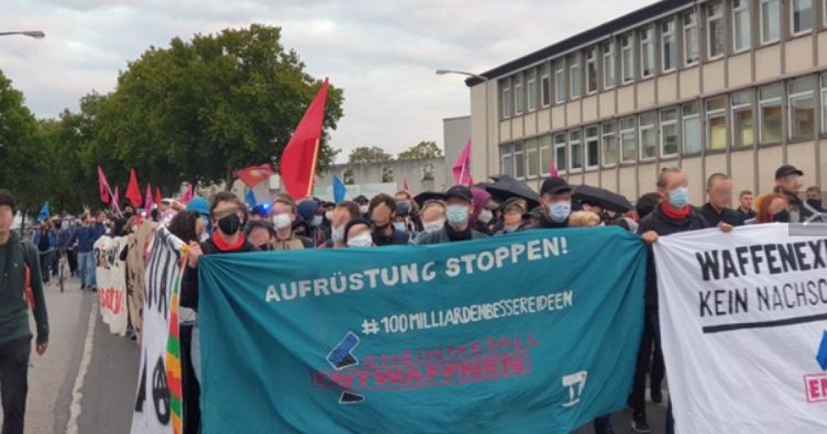 митинг в Германии