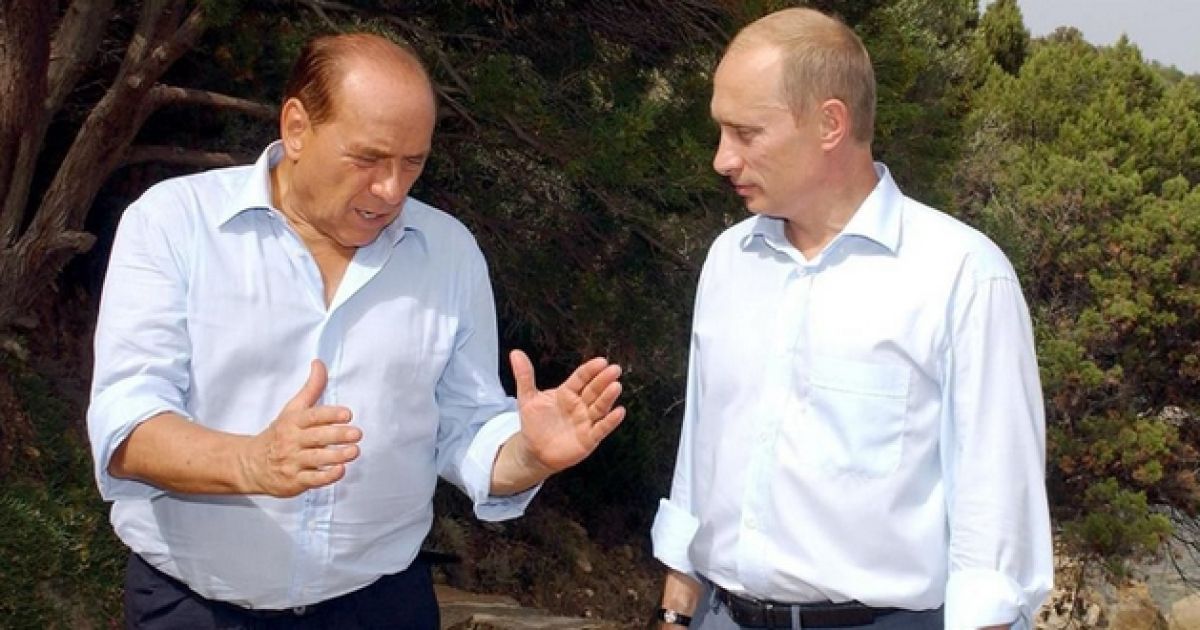 Путин, Берлускони