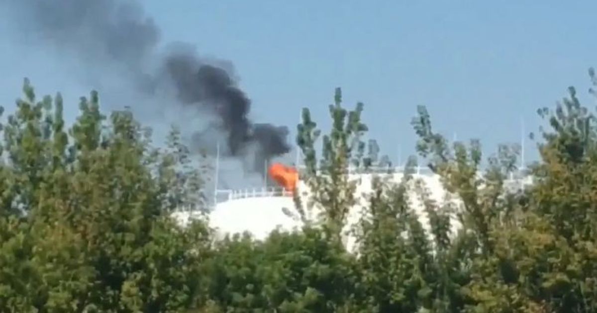 взрыв в Донецке