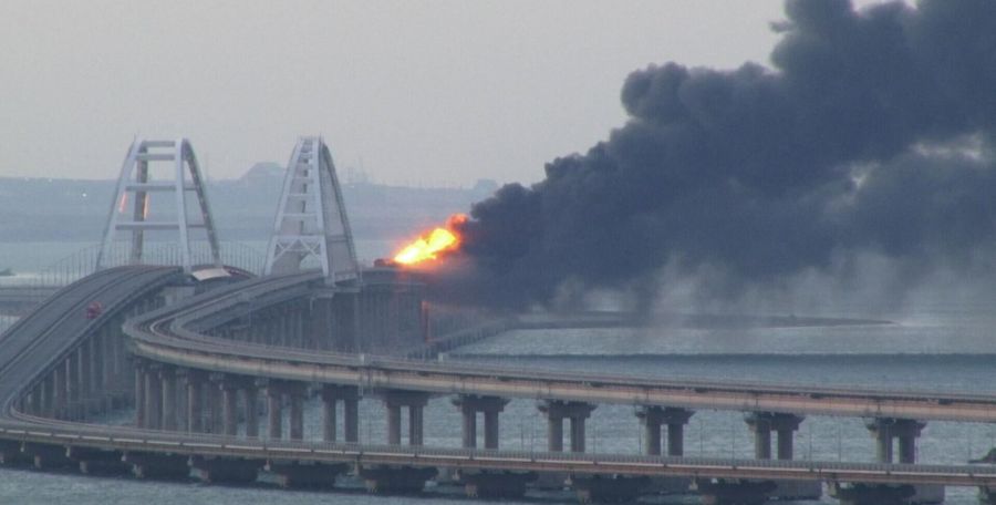 Взрыв на Крымском мосту