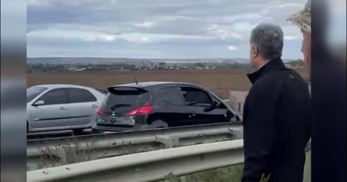 Порошенко, ДТП