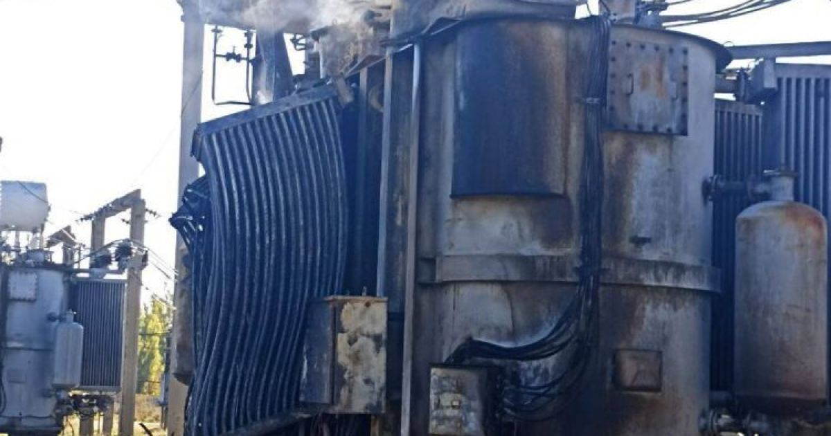Запорожье под обстрелом