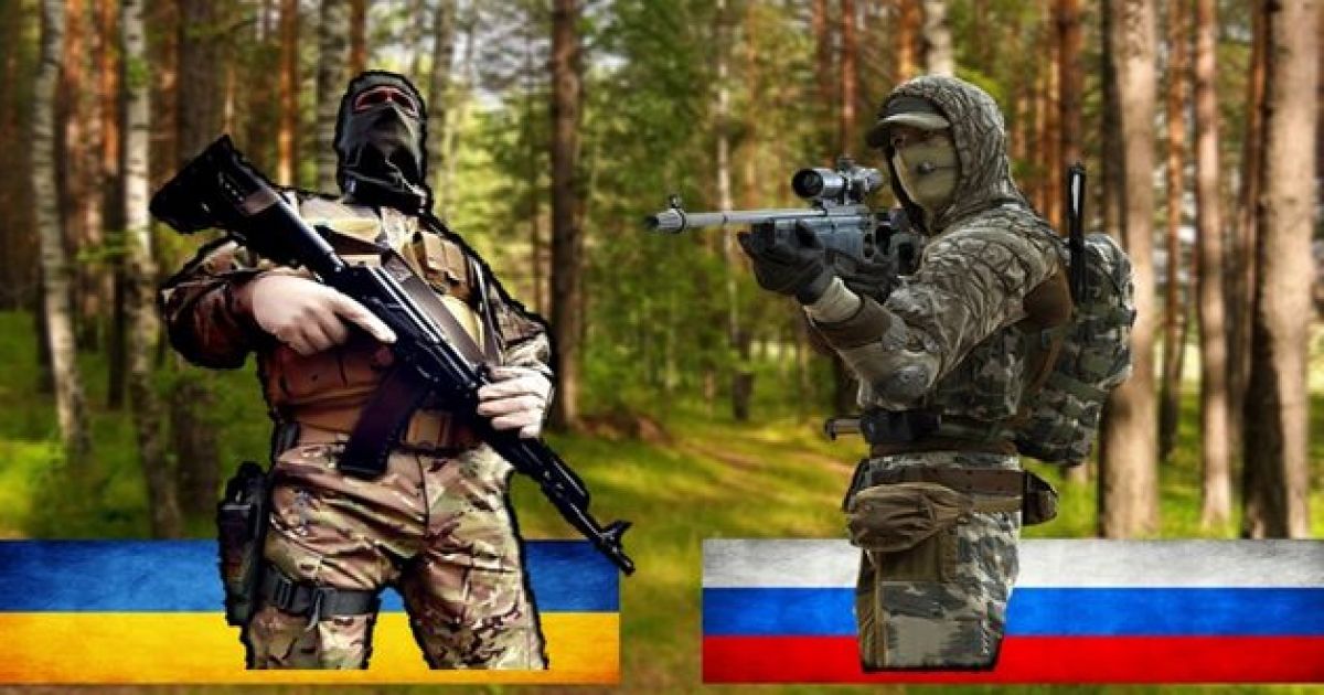 армии Украины и РФ