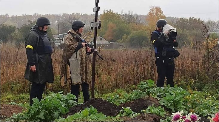 массовое захоронение в Боровском районе 