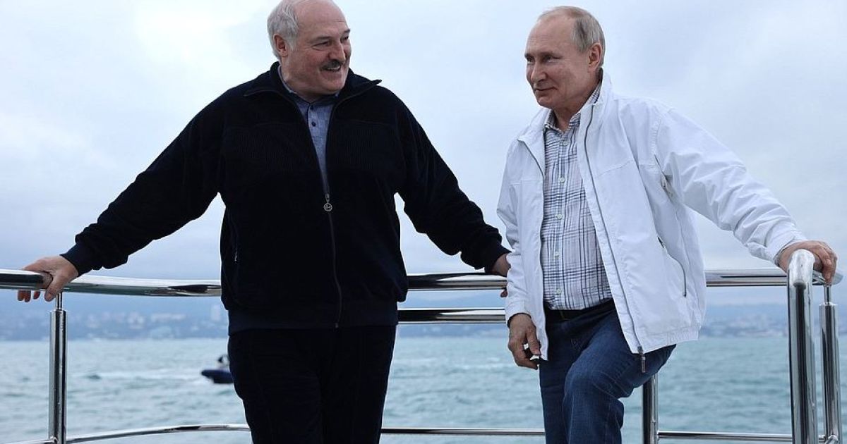 Путин, Лукашекно