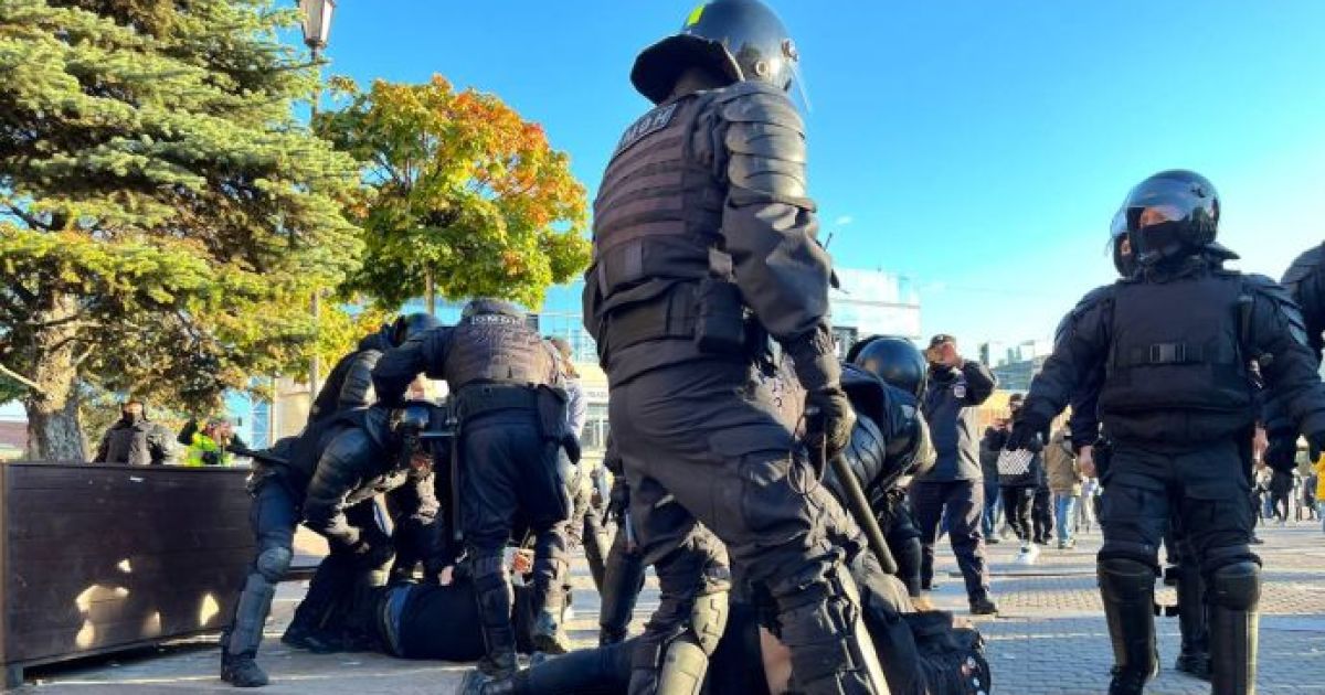 Протесты в России