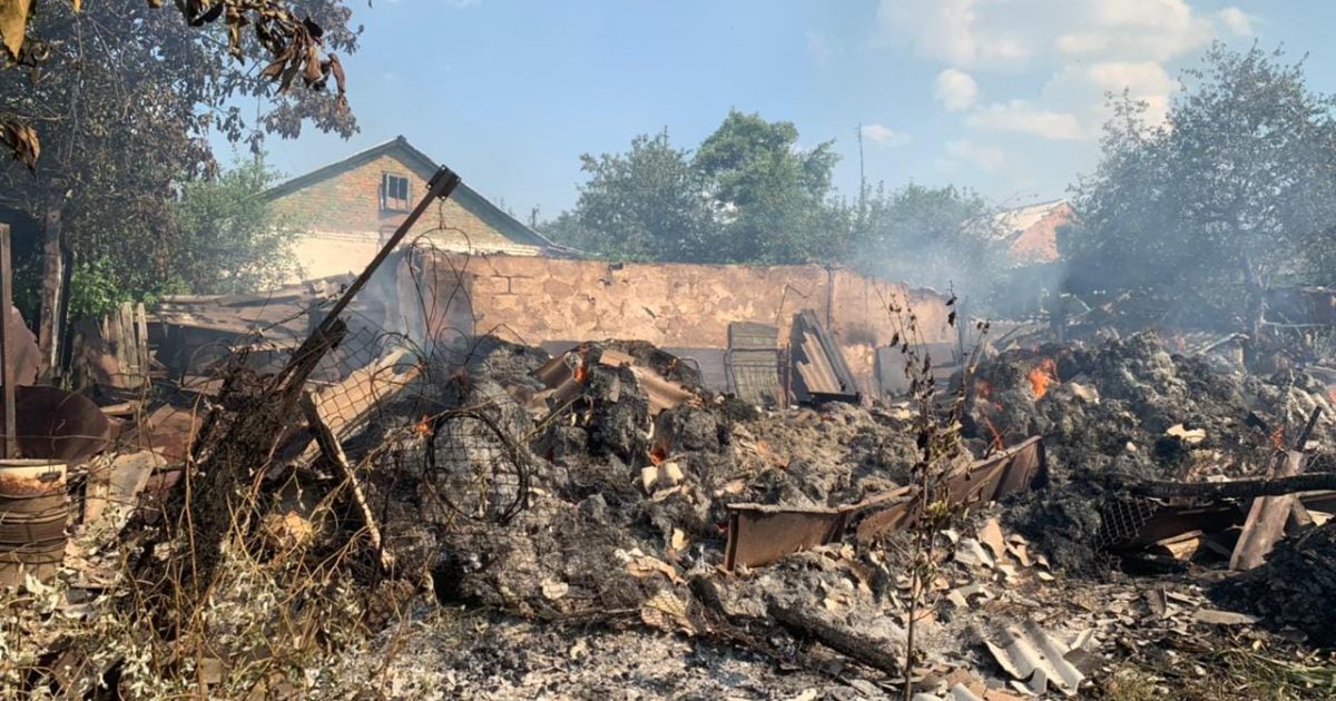 Обстрел Харьковской области